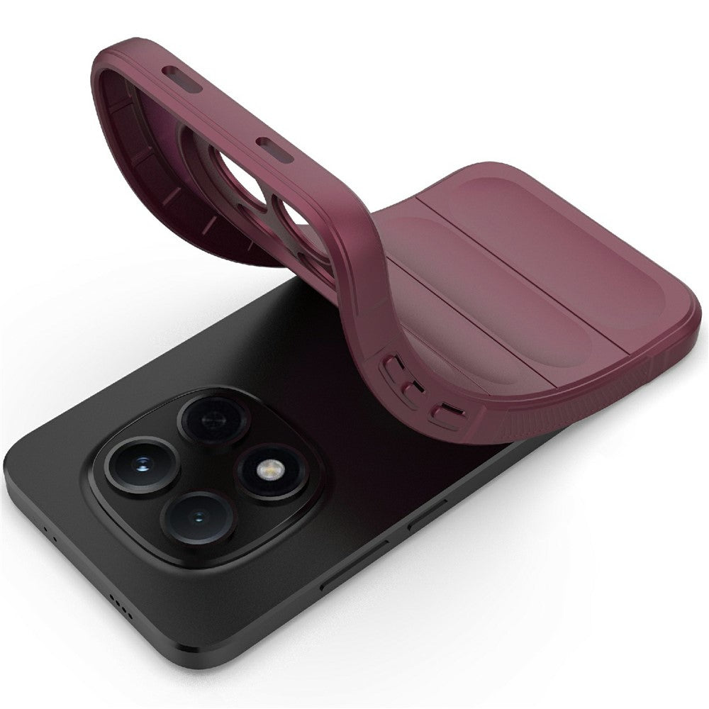 Hoes voor Xiaomi Redmi Note 15 Pro 5G, Techsuit, Magic Shield, Kersenrood