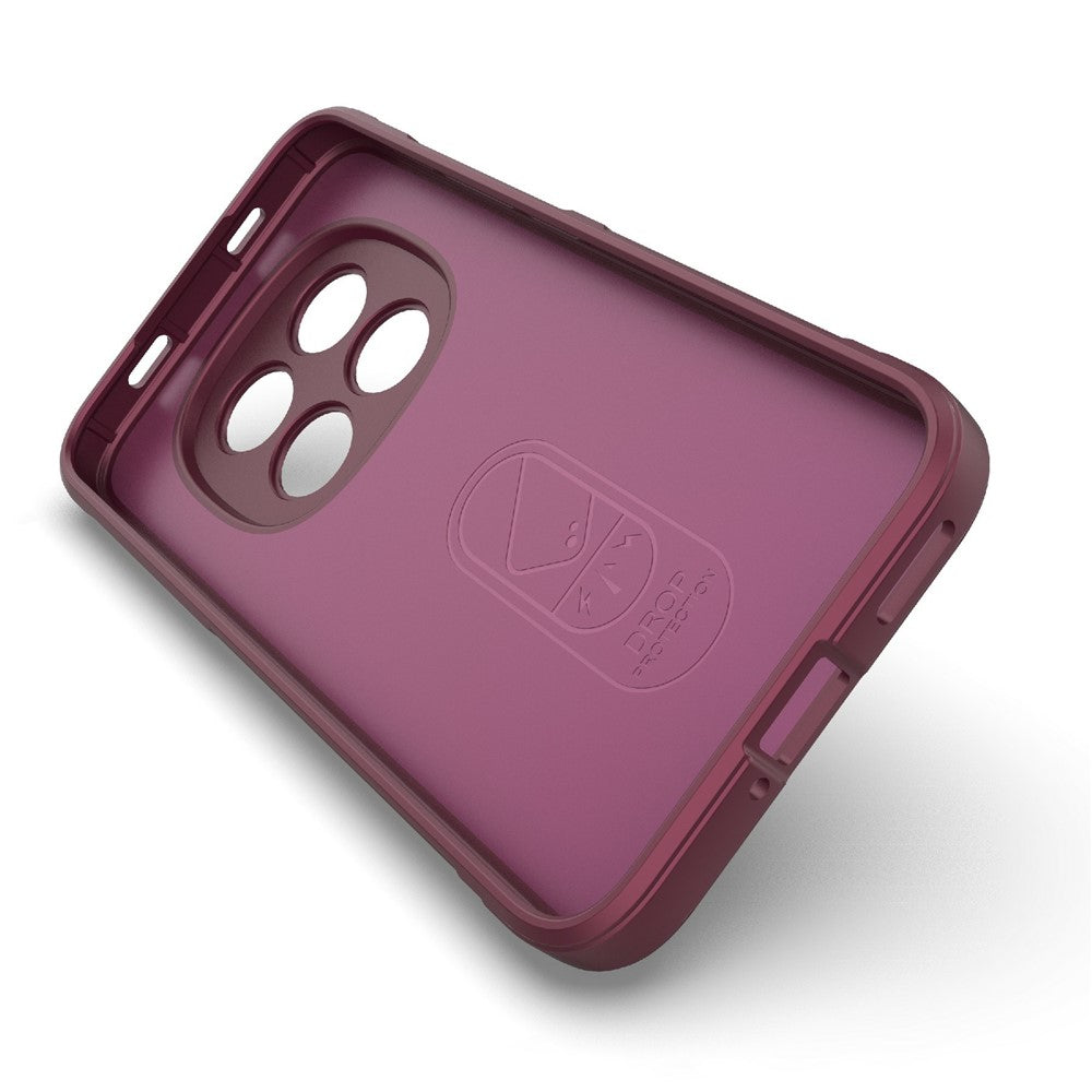 Hoes voor Xiaomi Redmi Note 15 Pro 5G, Techsuit, Magic Shield, Kersenrood