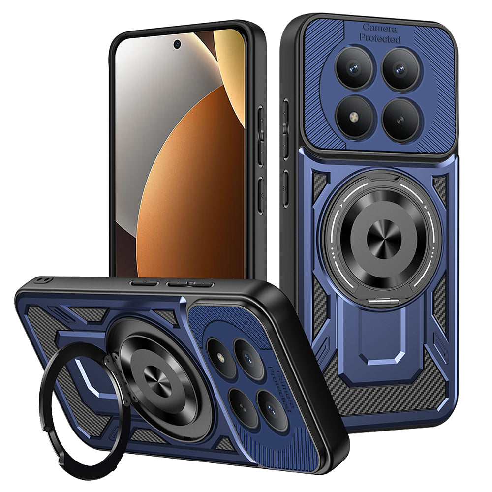 Hoes voor Xiaomi Redmi Note 15 Pro 5G, Techsuit, RuggedCam, Blauw