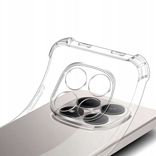 Hoes voor Xiaomi Redmi Note 15 Pro 5G, Techsuit, Schokbestendig Clear, Transparant