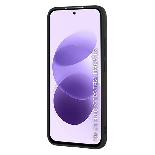 Hoes voor Xiaomi Redmi Note 17 4G / Note 17 5G, Techsuit, SoftFlex, Zwart