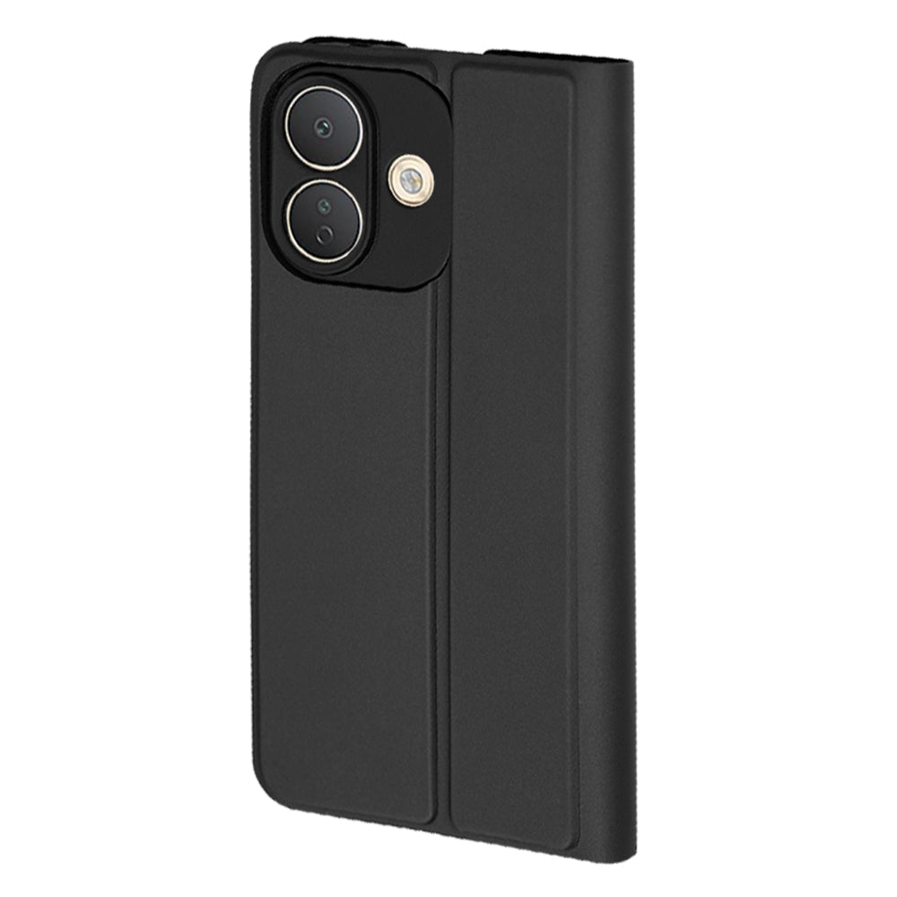 Hoes voor Xiaomi Redmi Note 17 Pro, Techsuit, Magskin Book, Zwart