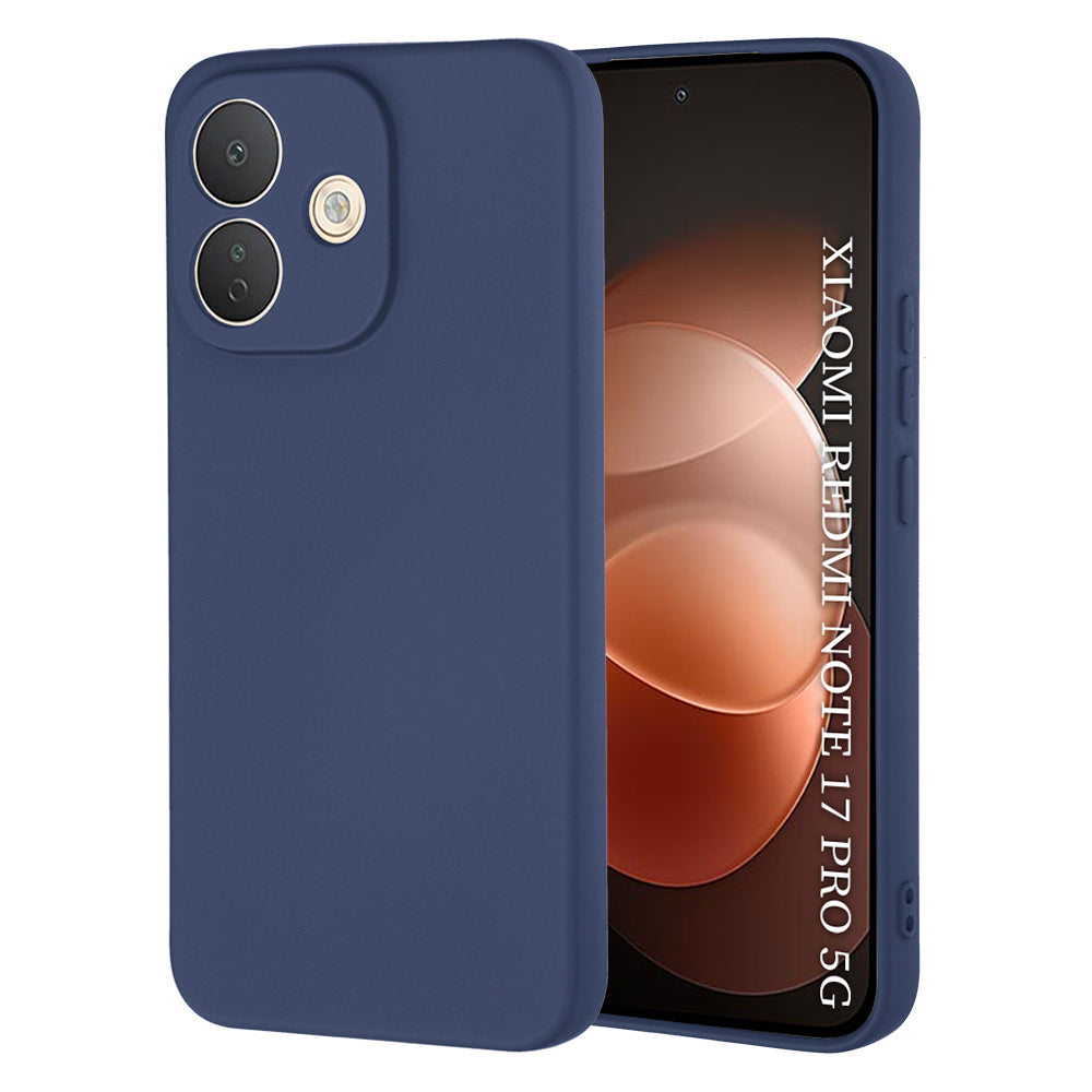 Hoes voor Xiaomi Redmi Note 17 Pro, Techsuit, SoftFlex, Marineblauw