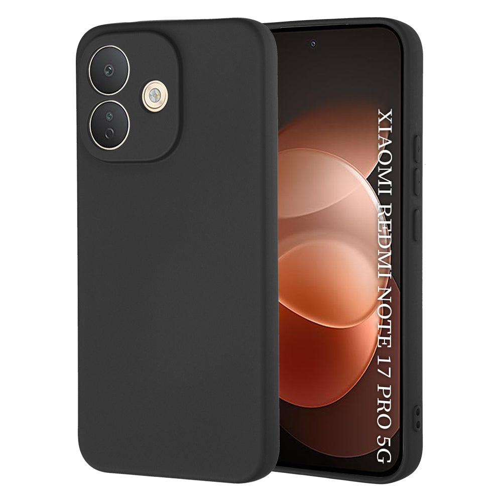 Hoes voor Xiaomi Redmi Note 17 Pro, Techsuit, SoftFlex, Zwart