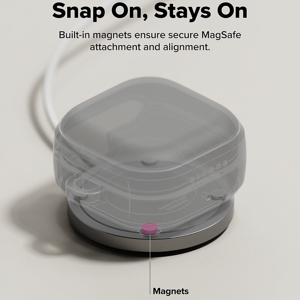 Ringke Onyx Magnetische Hoes voor Samsung Galaxy Buds4 Pro, Brons