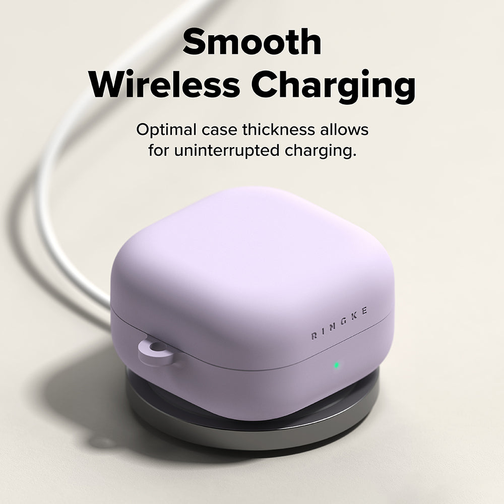 Ringke hoes voor Samsung Galaxy Buds4 / Buds4 Pro, Lichtpaars