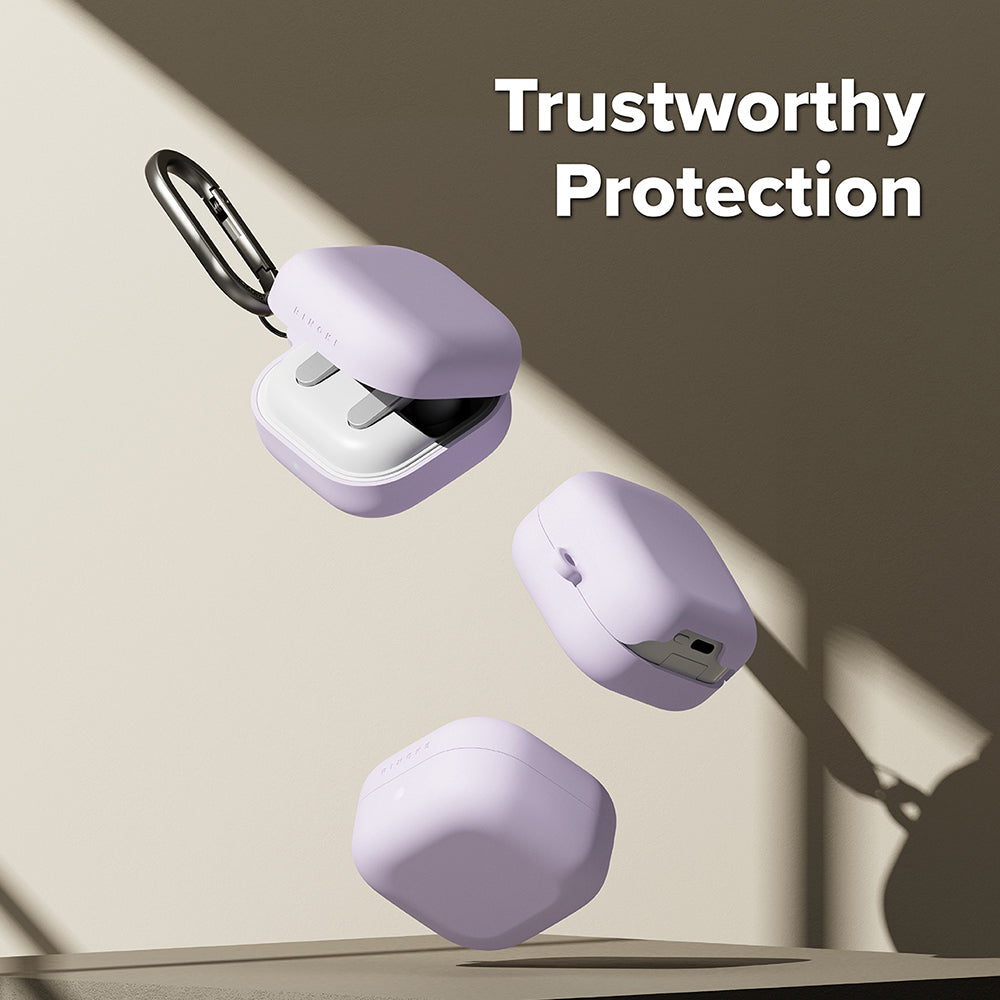 Ringke hoes voor Samsung Galaxy Buds4 / Buds4 Pro, Lichtpaars