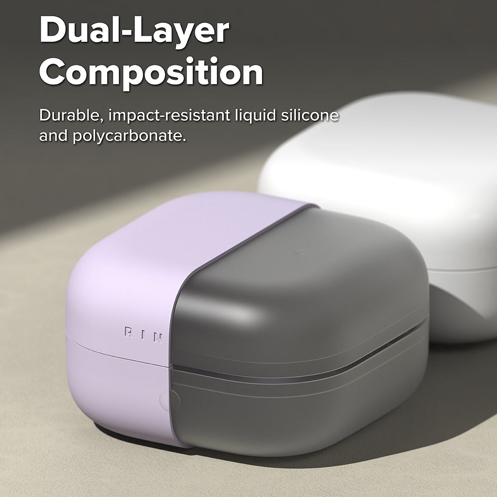 Ringke hoes voor Samsung Galaxy Buds4 / Buds4 Pro, Lichtpaars