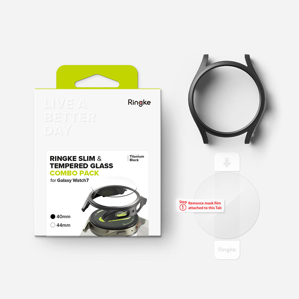 Ringke Slim hoesje voor Samsung Galaxy Watch7 40mm, Grijs