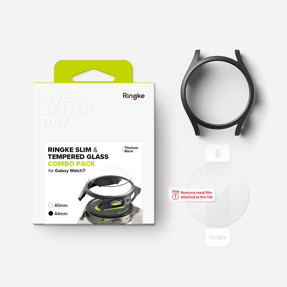 Ringke Slim hoesje voor Samsung Galaxy Watch7 44mm, Grijs