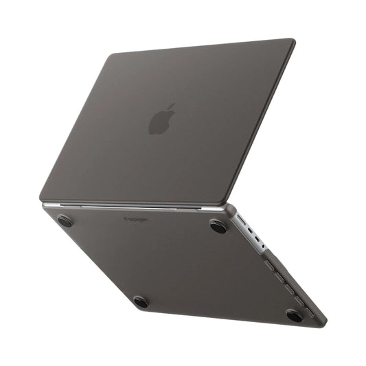 Spigen Airskin hoes voor Apple MacBook Pro 16inch (2026) / (2024) / (2023) / (2021), Zwart Satijn ACS11527