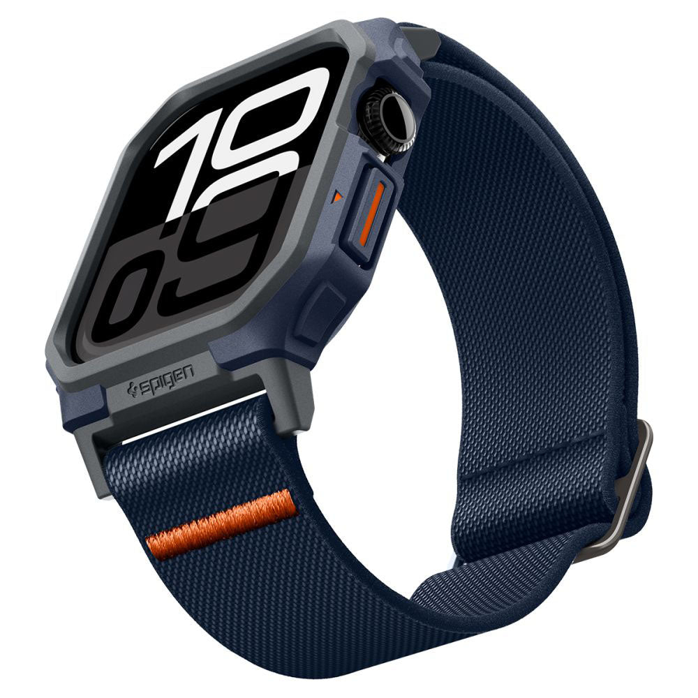 Spigen Lite Fit Pro hoes voor Apple Watch Series 10 46mm, Marineblauw ACS08925
