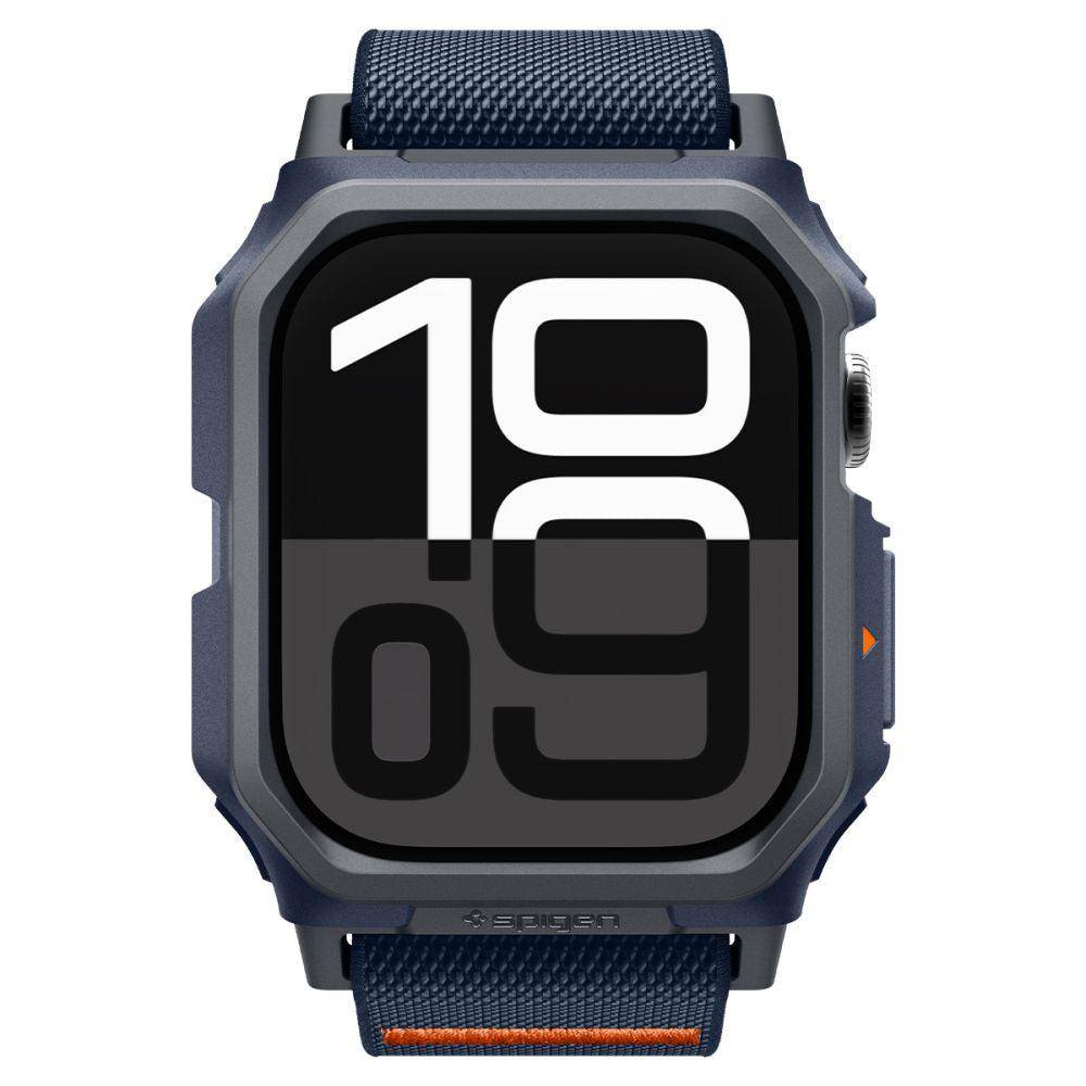 Spigen Lite Fit Pro hoes voor Apple Watch Series 10 46mm, Marineblauw ACS08925
