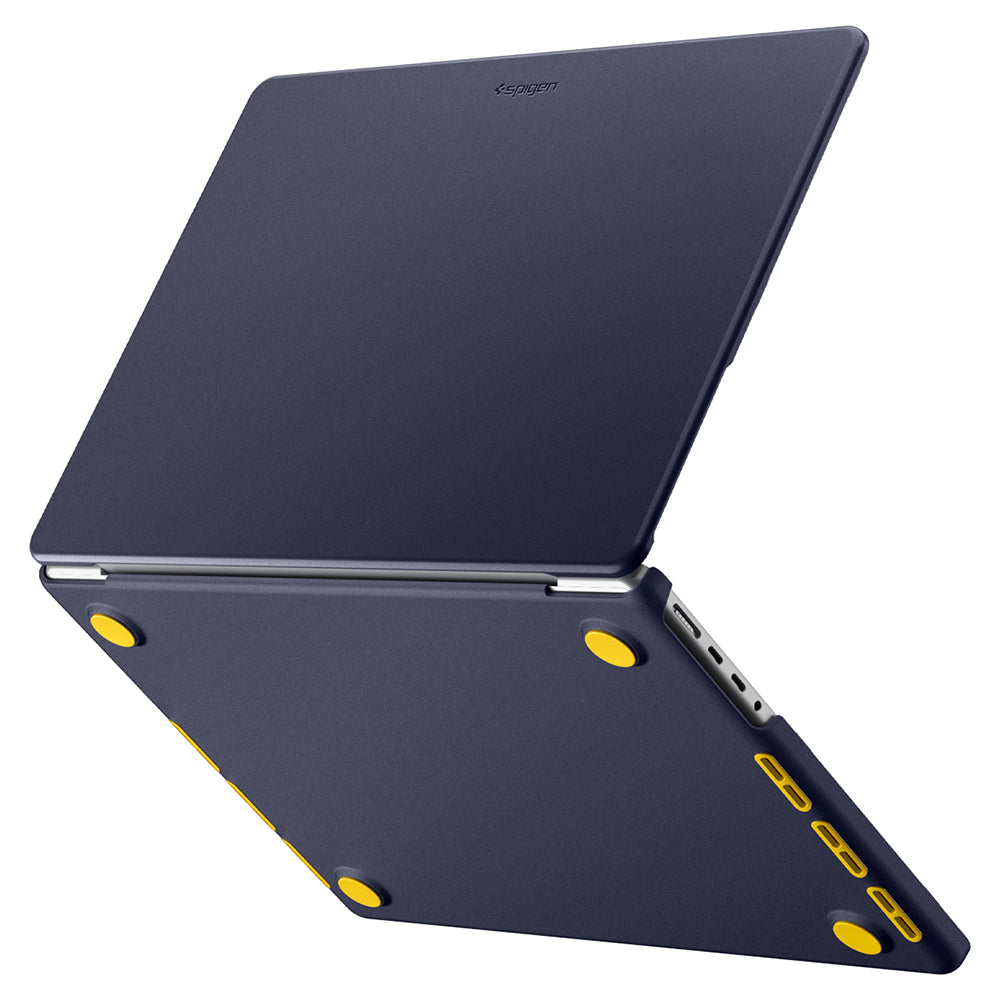 Spigen Nano Pop hoes voor Apple MacBook Pro 14inch (2026) / (2025) / (2024) / (2023) / (2021), Marineblauw ACS11271
