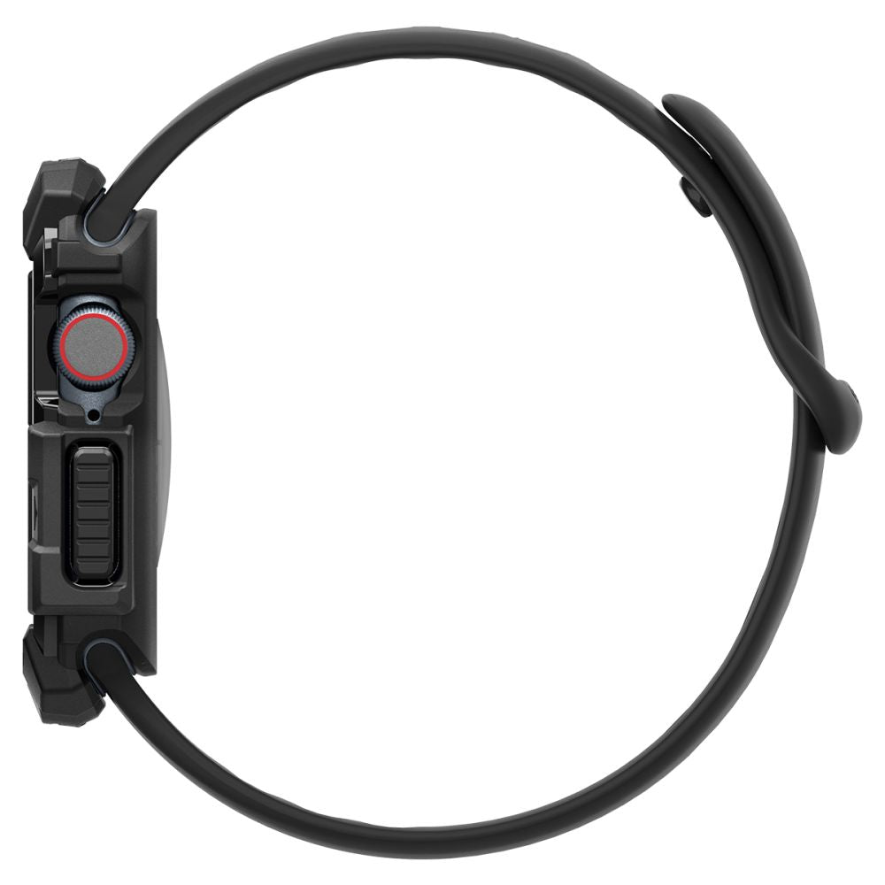 Spigen Rugged Armor hoes voor Apple Watch Series 10 / 11 42mm, Zwart ACS08585