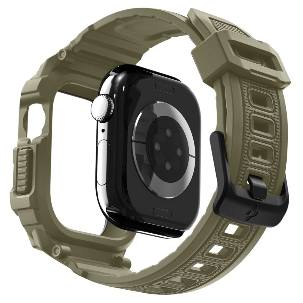 Spigen Rugged Armor Pro V2 hoesje voor Apple Watch Series 10 / 11 46mm, Kaki ACS10507