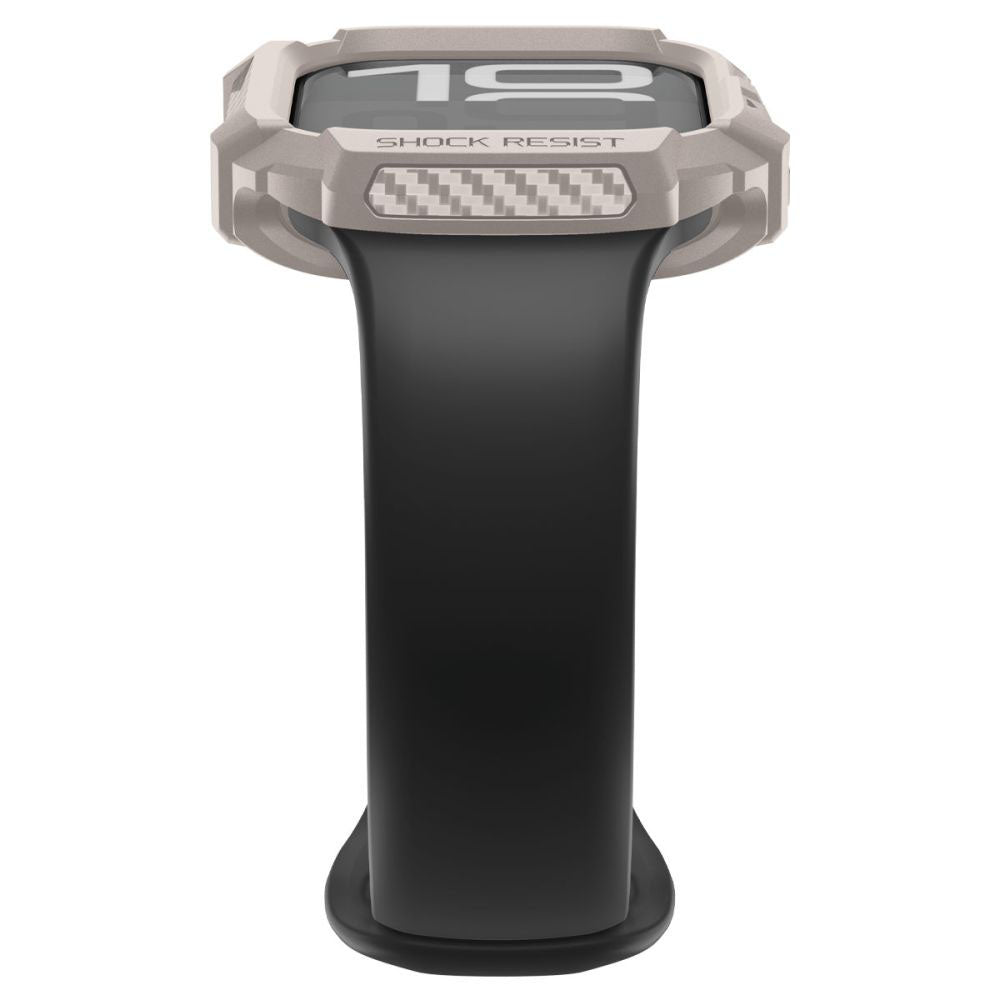Spigen Rugged Armor V2 Case for Apple Watch Series 10 / 11 42mm, Beige