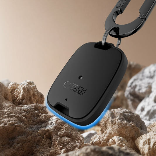 Tech-Protect Velar hoes voor Apple AirTag, Zwart