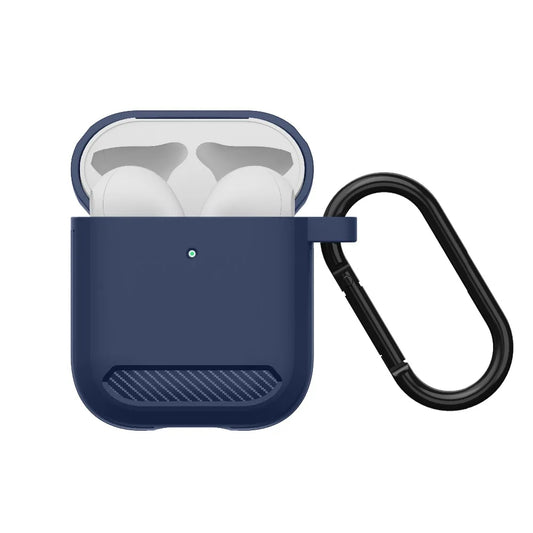 Techsuit Carbon hoes voor Apple AirPods Gen 2 / Gen 1, Groen