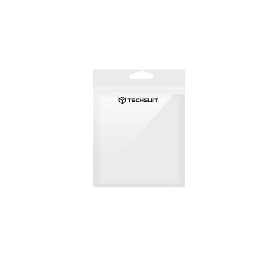 Techsuit CarbonFiber hoes voor Apple AirPods 4, Zwart