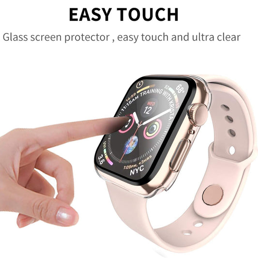 Techsuit Defense360 Pro hoes voor Apple Watch 42mm Series, Transparant