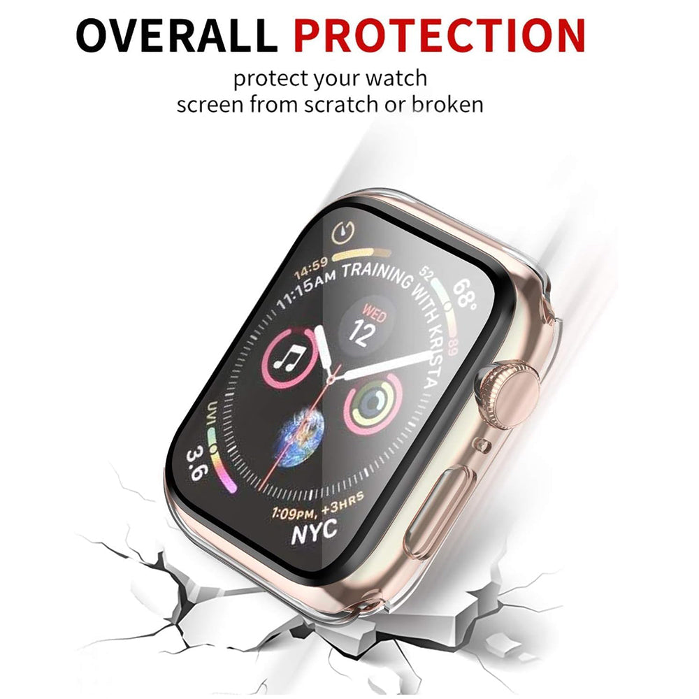 Techsuit Defense360 Pro hoes voor Apple Watch 42mm Series, Transparant