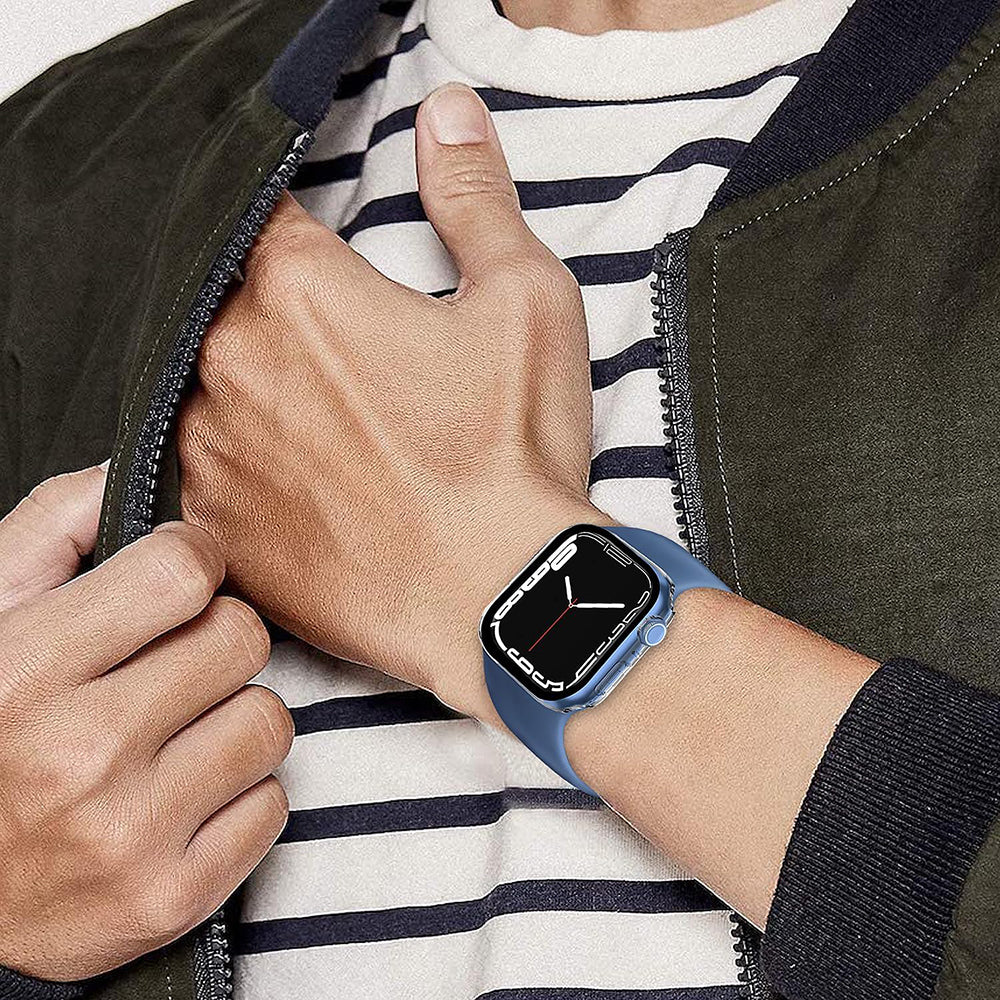 Techsuit Defense360 Pro hoes voor Apple Watch 7 41mm Series, Transparant