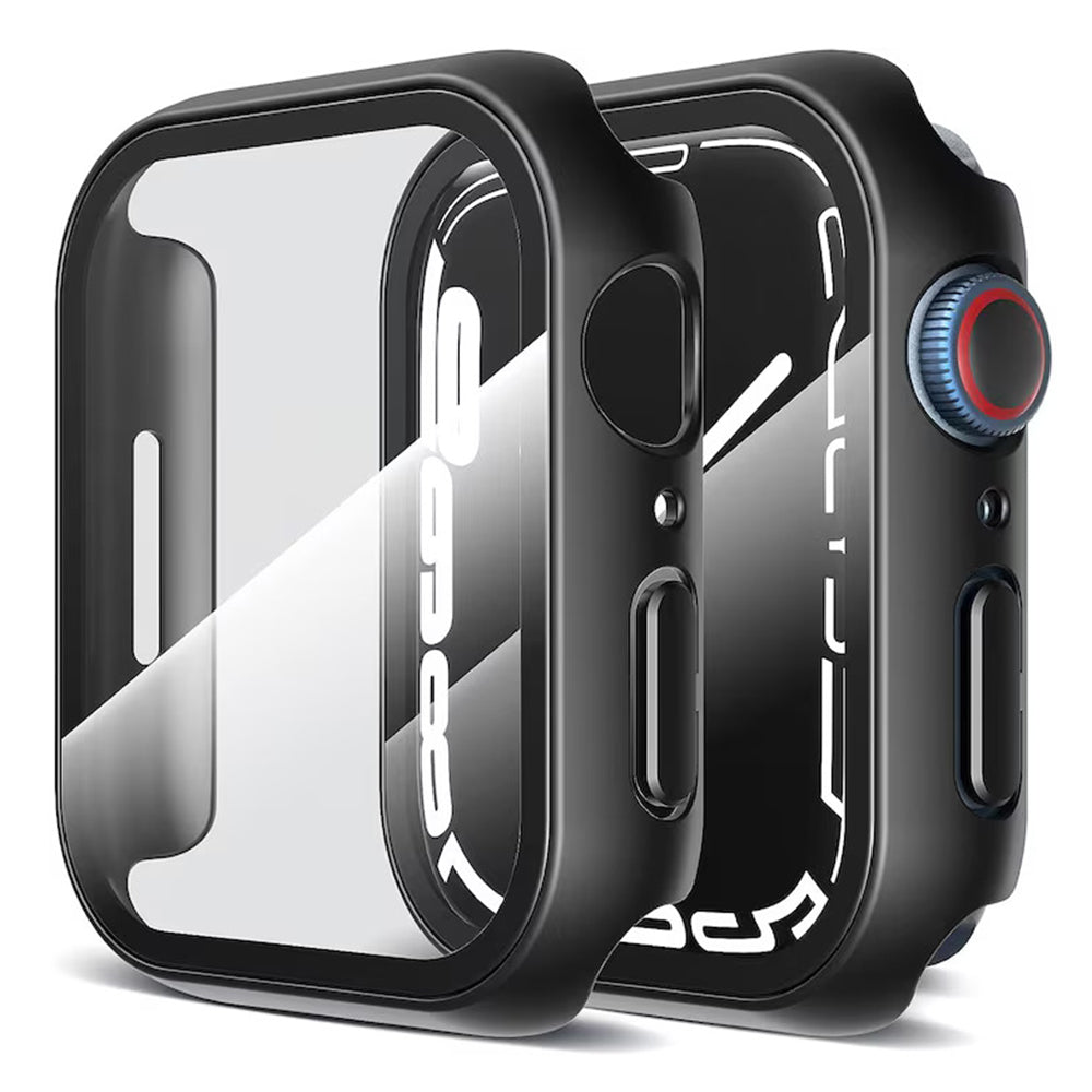 Techsuit Defense360 Pro hoes voor Apple Watch 7 45mm Series, Zwart