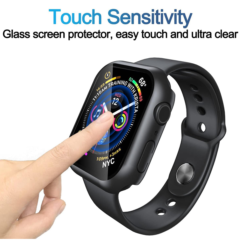 Techsuit Defense360 Pro hoes voor Apple Watch 7 45mm Series, Zwart