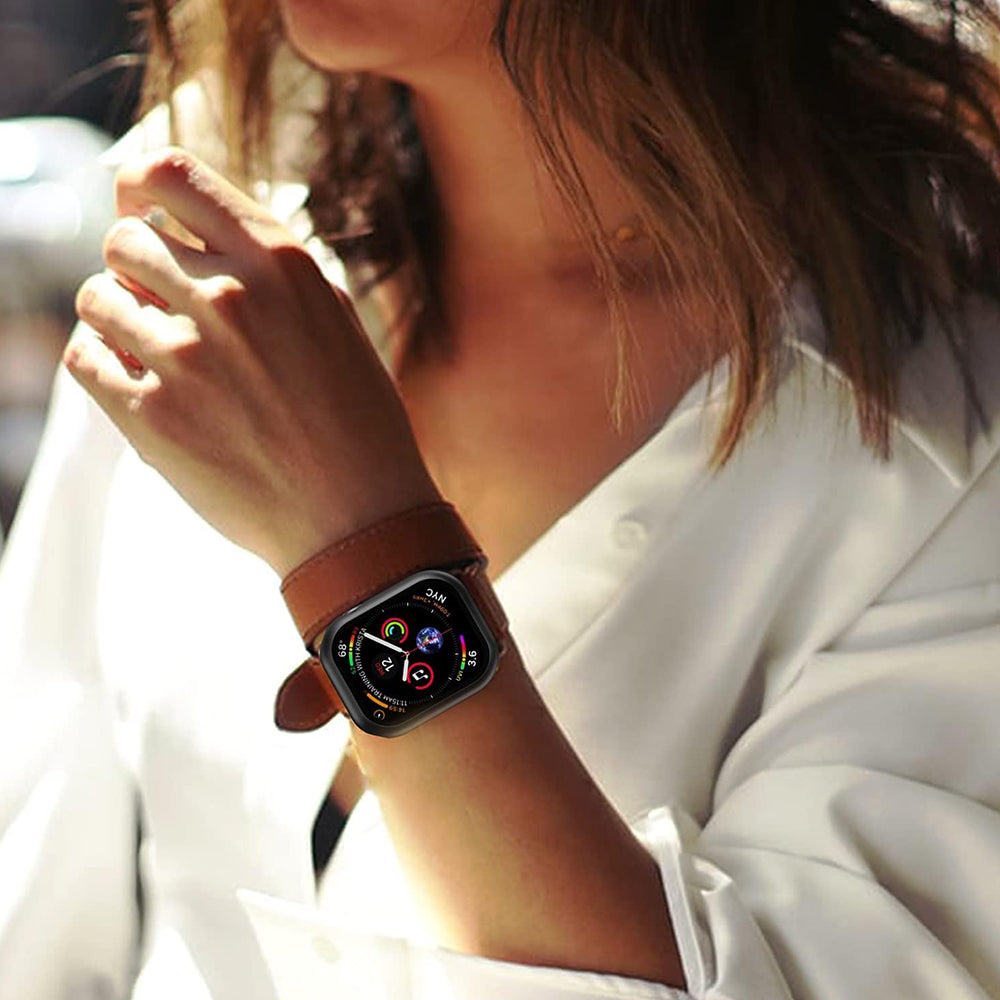 Techsuit Defense360 Pro hoes voor Apple Watch 7 45mm Series, Zwart