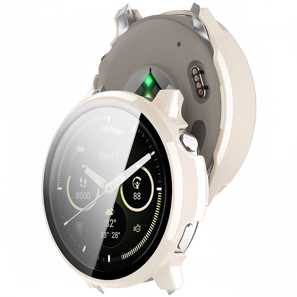 Techsuit Defense360 Pro hoes voor Garmin Venu 4 45mm, Beige