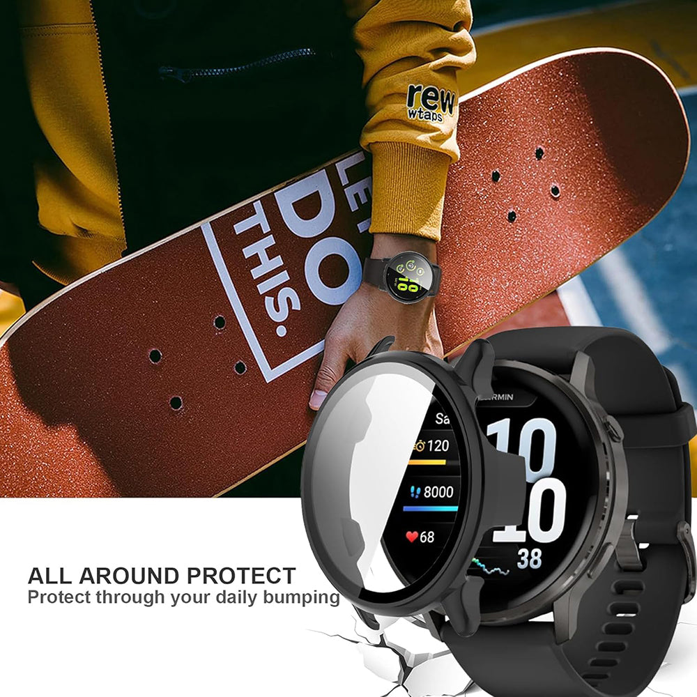 Techsuit Defense360 Pro hoes voor Garmin Venu 4 45mm, Beige