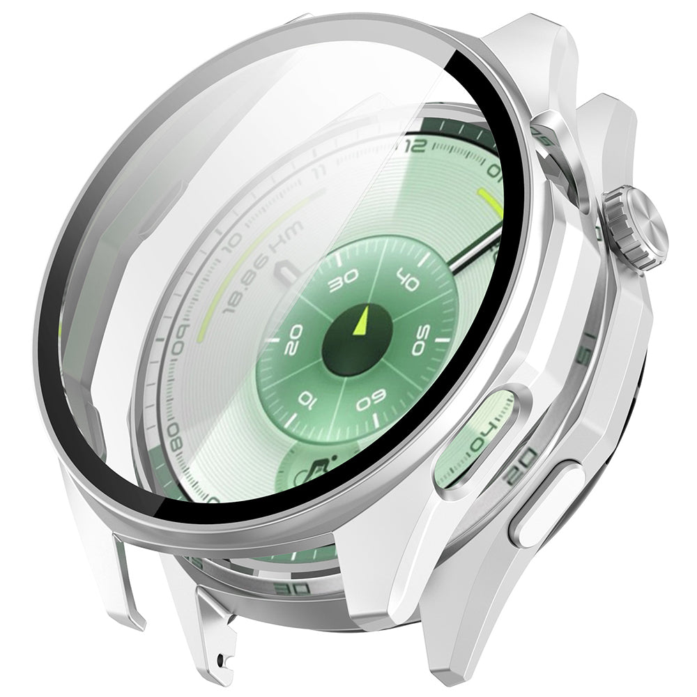 Techsuit Defense360 Pro hoes voor Huawei Watch GT 6 46mm, Zilverkleurig