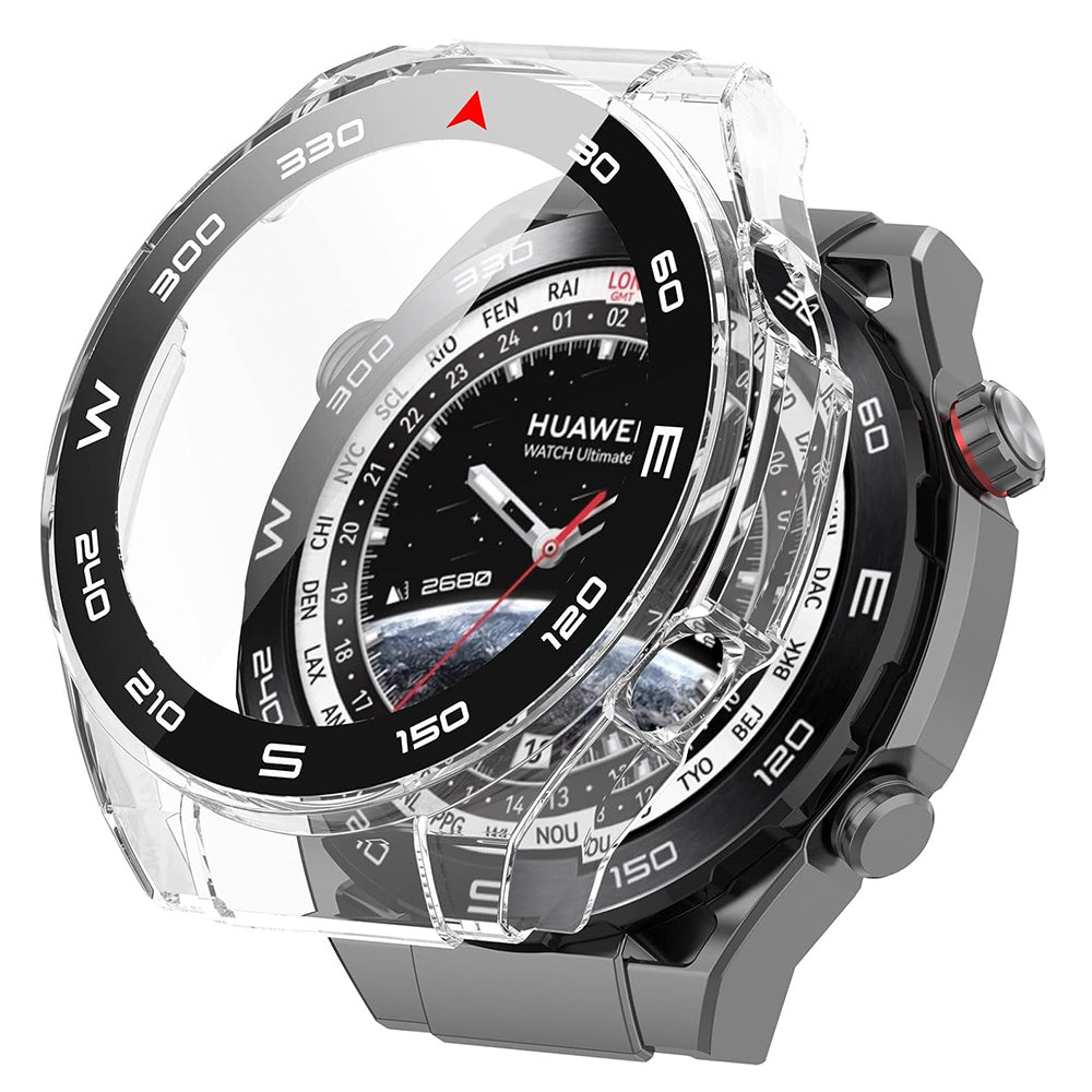Techsuit Defense360 Pro Bezel hoes voor Huawei Watch Ultimate, Transparant