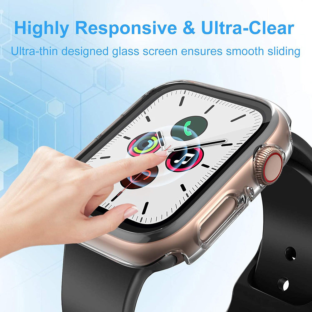 Techsuit Defense360 Pro Bezel hoes voor Huawei Watch Ultimate, Transparant