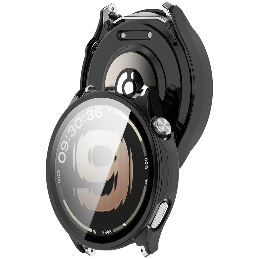 Techsuit Defense360 Pro hoes voor Oppo Watch S / OnePlus Watch Lite, Zwart