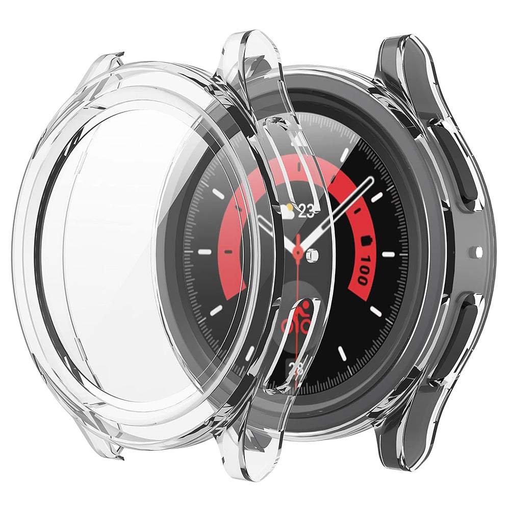 Techsuit Defense360 Pro hoes voor Samsung Galaxy Watch5 Pro 45mm, Transparant