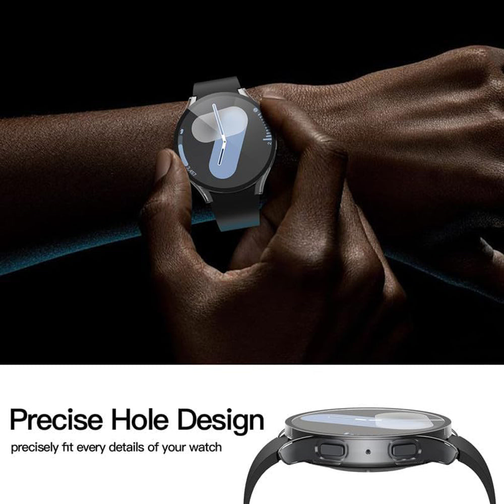 Techsuit Defense360 Pro hoes voor Samsung Galaxy Watch7 44mm, Transparant