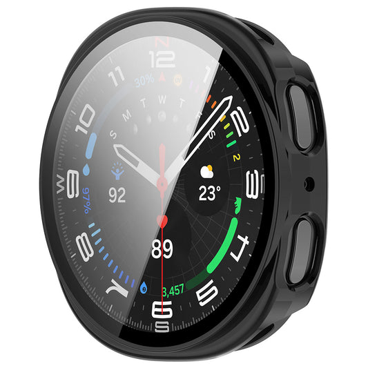 Techsuit Defense360 Pro hoes voor Samsung Galaxy Watch8 40mm, Mat Zwart