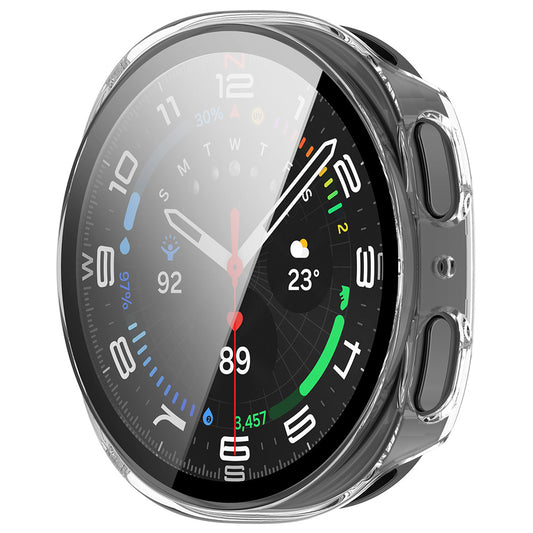 Techsuit Defense360 Pro hoes voor Samsung Galaxy Watch8 44mm, Transparant