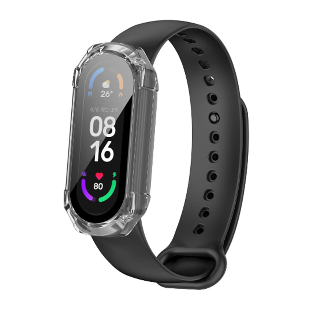 Techsuit Defense360 Pro hoes voor Xiaomi Smart Band 6 / Band 5 / Band 4, Transparant