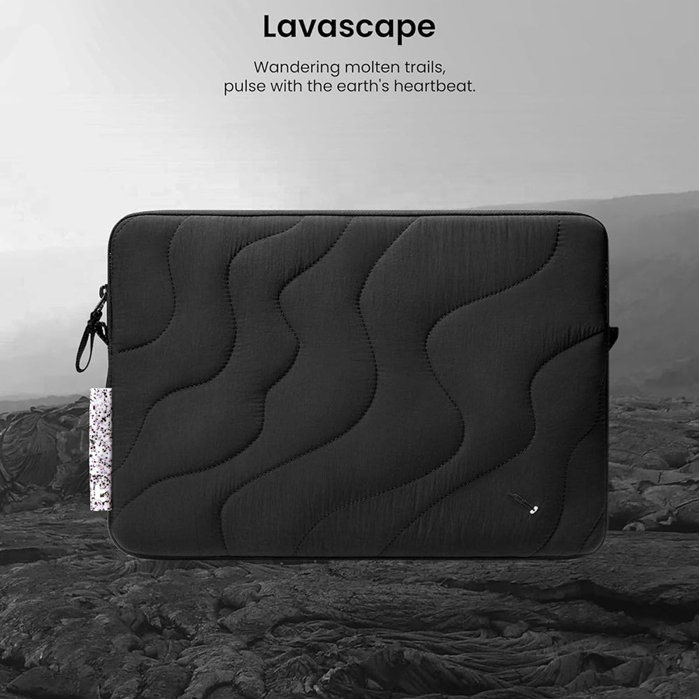 Tomtoc Terra hoes voor 14-inch laptop, Zwart