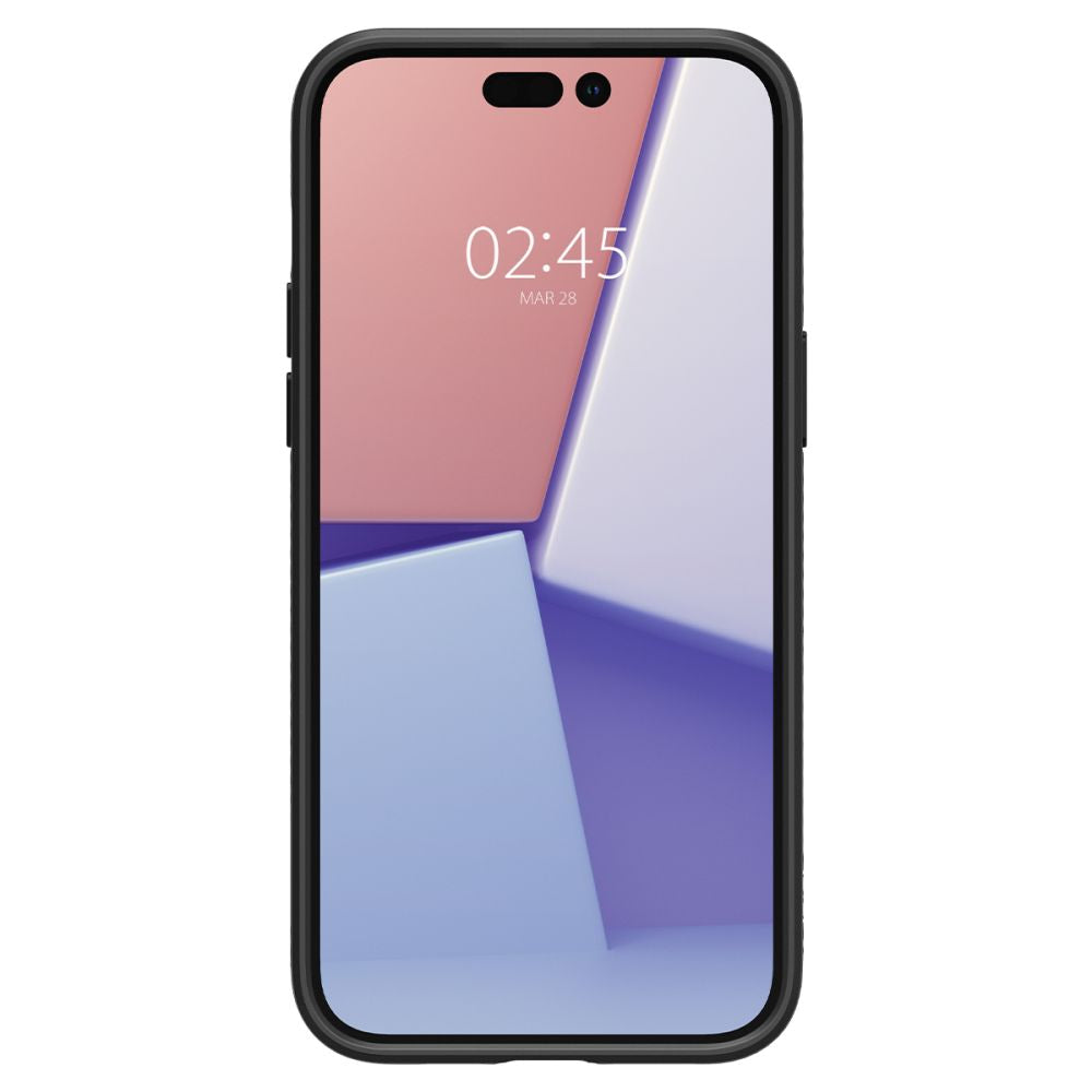 Case for Apple iPhone 14 Pro, Spigen, Liquid Air, Matte Black