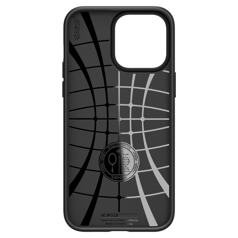 Case for Apple iPhone 14 Pro, Spigen, Liquid Air, Matte Black