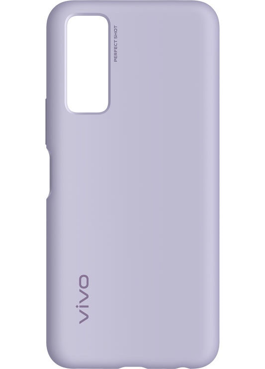 Etui voor vivo Y52 5G / Y72 5G, Siliconen hoes, paars 6000175