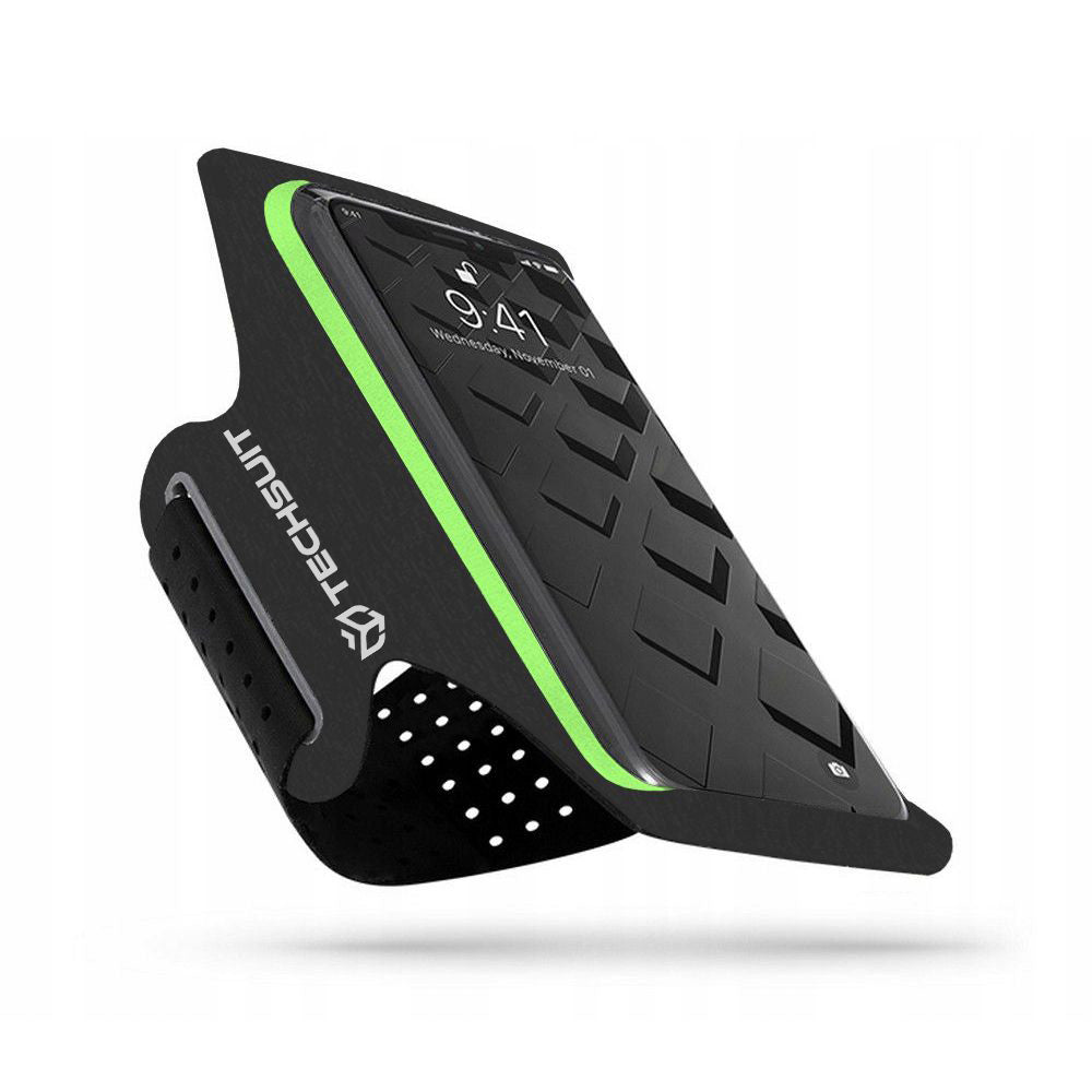 Universele Telefoonhoes max. 6,5 inch, Techsuit, Sports TH10, Groen