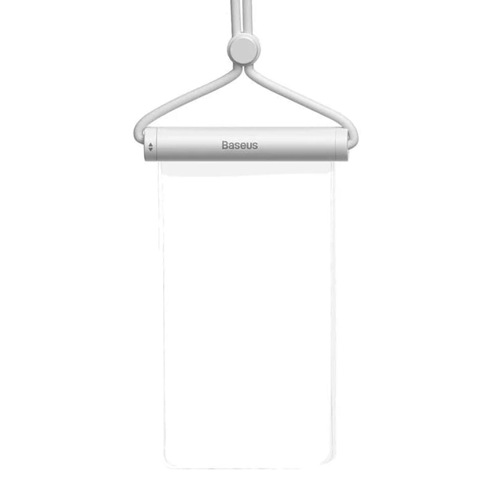 Universele Waterdichte Hoes, Baseus, AquaGlide Cylindrical, Wit P60263701213-00