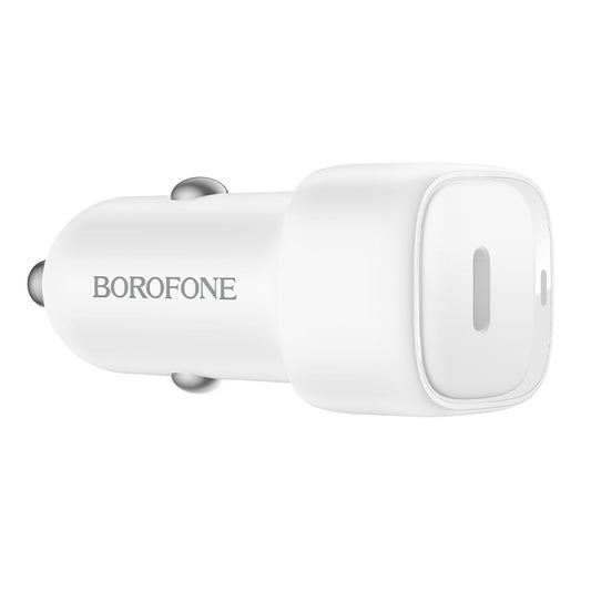 Auto-oplader Borofone BZ34A Cloud, 20W, 3A, 1 x USB-C, Wit