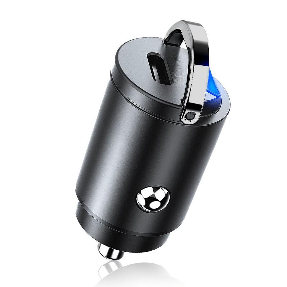Autolader Techsuit C5 NanoVolt, 30W, 3A, 1 x USB-C, Zwart