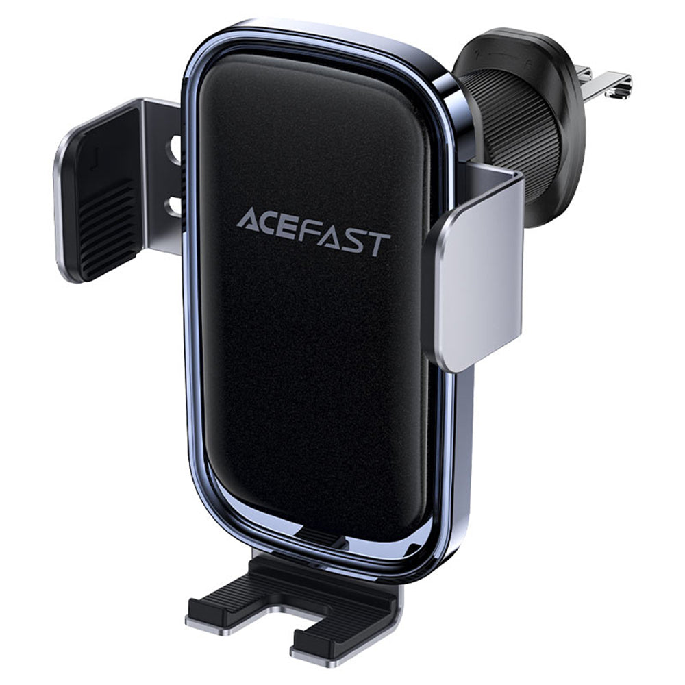 Draadloze Auto Oplader Acefast D39 met Zonnepaneel, 15W, 1.67A, Zwart